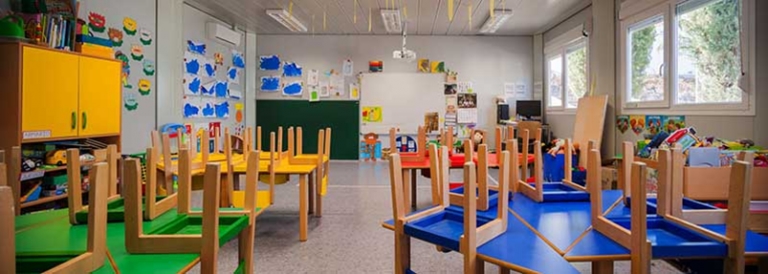 Módulos Prefabricados para Aulas y Colegios