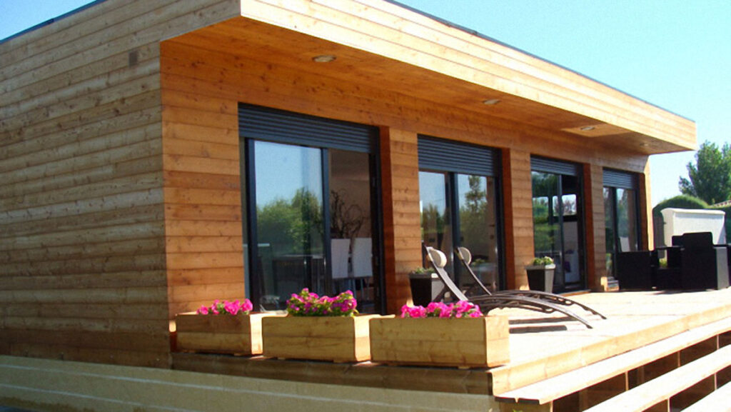 Casa de madera prefabricada