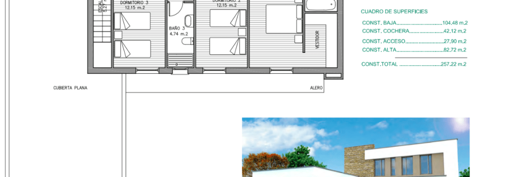 plano-primera-planta-modelo-mallorca-arquicenter-min